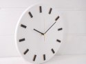 Scandi Clock - bezgłośny zegar drewniany 30 cm,